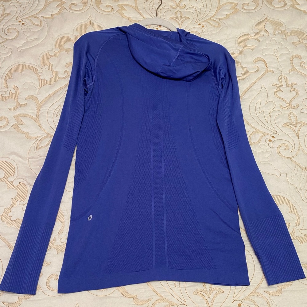Lululemon Indigo half-zip hoodie